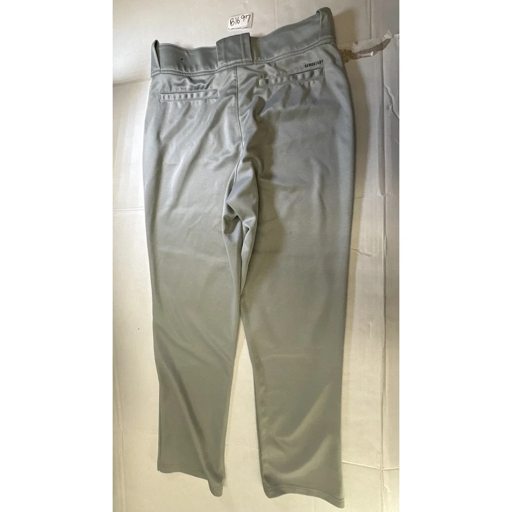Adidas Aeroready Baseball Pants Mens Medium Gray Athletic‎ Trousers